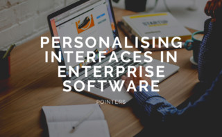 Enterprise UX Design - Personalized Interfaces